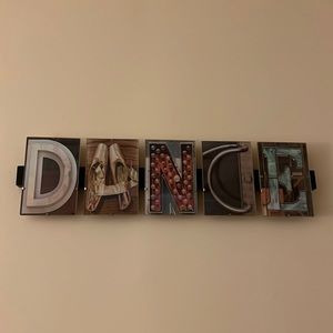 Dance wall hanging.